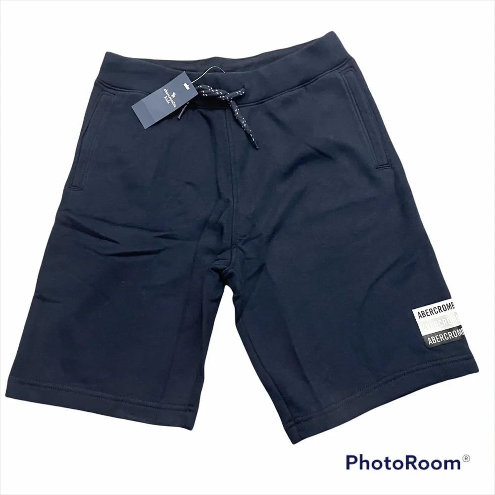 NWT Abercrombie Kids Navy Shorts size 13/14